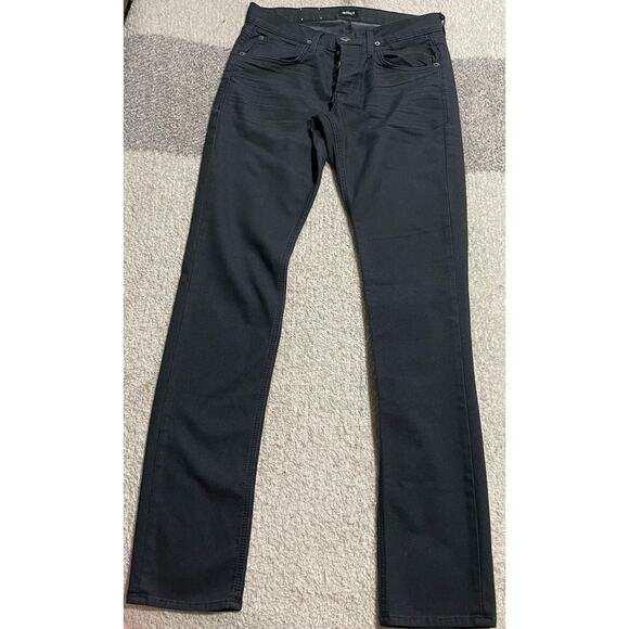 Hudson Jeans Mens Sz 28 (30x32) Blake Slim Straight Micro Dot 275NOR ABOT 13136
